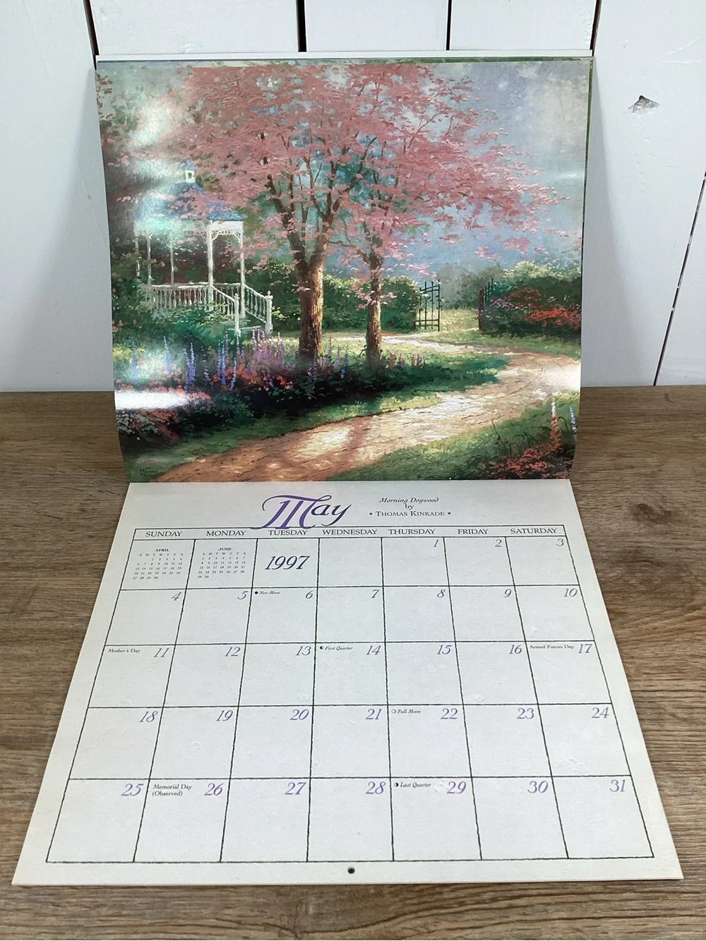 1997 Thomas Kinkade Painter Of Light Calendar